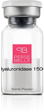 Hyaluronidase 1500 IU professional vial for corrective aesthetic protocols.